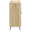 Sideboard Sonoma-eg 89 x 34,5 x 80 cm Konstrueret træ