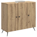 Sideboard Artisan-eg 89 x 34,5 x 80 cm Konstrueret træ