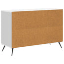 Sideboard med skuffe Hvid 89 x 34,5 x 60 cm Konstrueret træ
