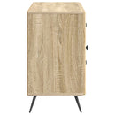 Sideboard Sonoma-eg 89 x 34,5 x 60 cm Konstrueret træ