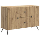 Sideboard Artisan-eg 89 x 34,5 x 60 cm Konstrueret træ