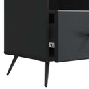 TV-skab med skuffe Sort 102 x 34,5 x 50 cm Konstrueret træ
