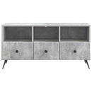 TV-skab med skuffe Betongrå 102 x 34,5 x 50 cm Konstrueret træ