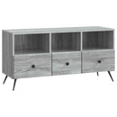 TV-skab Grå sonoma-eg 102 x 34,5 x 50 cm Konstrueret træ