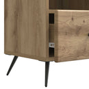TV-skab 102 x 34,5 x 50 cm Artisan-eg Konstrueret træ