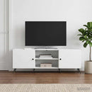 TV-skab Hvid 150 x 31 x 50 cm Konstrueret træ