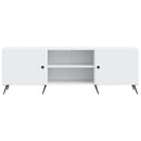 TV-skab Hvid 150 x 31 x 50 cm Konstrueret træ