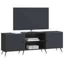 TV-skab Sort 150 x 31 x 50 cm Konstrueret træ