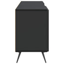 TV-skab Sort 150 x 31 x 50 cm Konstrueret træ