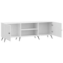 TV-skab Hvid højglans 150 x 31 x 50 cm Konstrueret træ