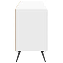 TV-skab Hvid højglans 150 x 31 x 50 cm Konstrueret træ