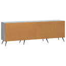 TV-skab 150 x 31 x 50 cm Grå sonoma-eg Konstrueret træ