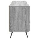 TV-skab 150 x 31 x 50 cm Grå sonoma-eg Konstrueret træ