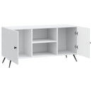 TV-skab Hvid 102 x 34,5 x 50 cm Konstrueret træ