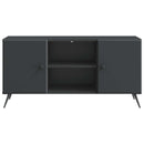 TV-skab Sort 102 x 34,5 x 50 cm Konstrueret træ