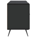 TV-skab Sort 102 x 34,5 x 50 cm Konstrueret træ