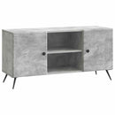 TV-skab Betongrå 102 x 34,5 x 50 cm Konstrueret træ