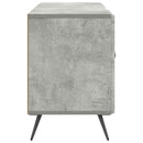 TV-skab Betongrå 102 x 34,5 x 50 cm Konstrueret træ