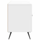 TV-skab Hvid højglans 102 x 34,5 x 50 cm Konstrueret træ