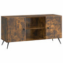 TV-skab Røget eg 102 x 34,5 x 50 cm Konstrueret træ