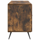 TV-skab Røget eg 102 x 34,5 x 50 cm Konstrueret træ