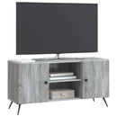 TV-skab Grå sonoma-eg 102 x 34,5 x 50 cm Konstrueret træ