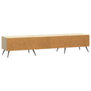 TV-skab med skuffe Sonoma-eg 147 x 34,5 x 30 cm Konstrueret træ