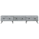 TV-skab Grå sonoma-eg 147 x 34,5 x 30 cm Konstrueret træ