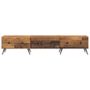 TV-skab Gammelt træ 147 x 34,5 x 30 cm Konstrueret træ