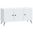 TV-skab Hvid 99 x 34,5 x 50 cm Konstrueret træ
