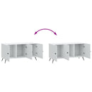 TV-skab Hvid 99 x 34,5 x 50 cm Konstrueret træ
