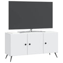 TV-skab Hvid 99 x 34,5 x 50 cm Konstrueret træ