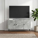 TV-skab Betongrå 99 x 34,5 x 50 cm Konstrueret træ
