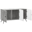 TV-skab Betongrå 99 x 34,5 x 50 cm Konstrueret træ