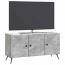 TV-skab Betongrå 99 x 34,5 x 50 cm Konstrueret træ