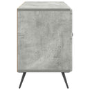 TV-skab Betongrå 99 x 34,5 x 50 cm Konstrueret træ