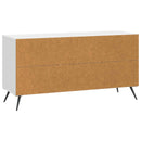 TV-skab Hvid højglans 99 x 34,5 x 50 cm Konstrueret træ