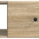 Sofabord Sonoma-eg 90 x 50 x 40 cm Konstrueret træ