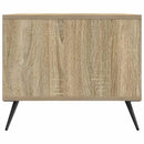 Sofabord Sonoma-eg 90 x 50 x 40 cm Konstrueret træ