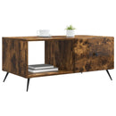 Sofabord Røget eg 90 x 50 x 40 cm Konstrueret træ