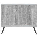 Sofabord Grå sonoma-eg 90 x 50 x 40 cm Konstrueret træ