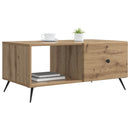 Sofabord Artisan-eg 90 x 50 x 40 cm Konstrueret træ