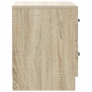 Natskab 2 pcs Sonoma-eg 43 x 34,5 x 44,5 cm Konstrueret træ