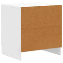 Natskab Hvid højglans 43 x 34,5 x 44,5 cm Konstrueret træ