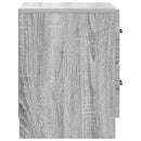 Natskab Grå sonoma-eg 43 x 34,5 x 44,5 cm Konstrueret træ