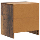 Natskab 2 pcs Gammelt træ 43 x 34,5 x 44,5 cm Konstrueret træ