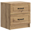 Natskab 2 pcs Artisan-eg 43 x 34,5 x 44,5 cm Konstrueret træ