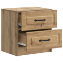 Natskab 2 pcs Artisan-eg 43 x 34,5 x 44,5 cm Konstrueret træ