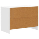 Natskab Hvid højglans 62 x 34,5 x 44,5 cm Konstrueret træ
