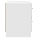 Natskab Hvid højglans 62 x 34,5 x 44,5 cm Konstrueret træ